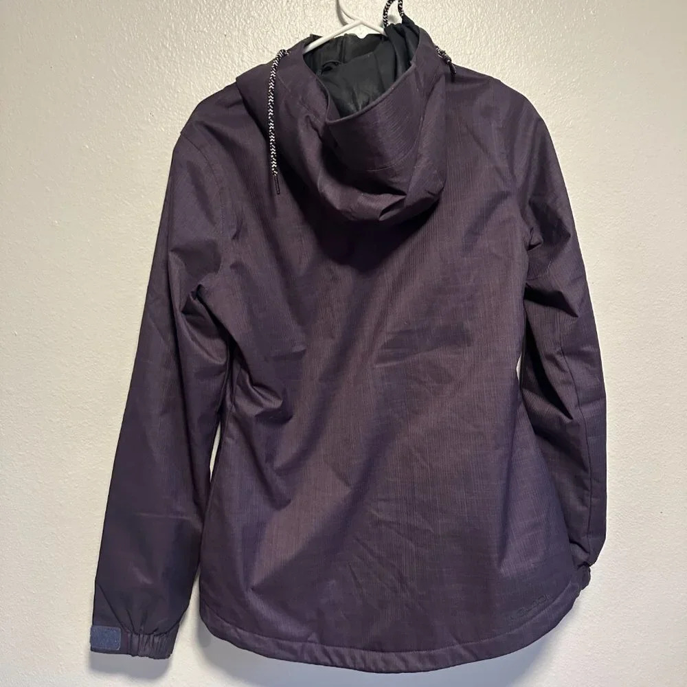 Volcom Button Front Insulated Snowboat Coat Deep … - image 3